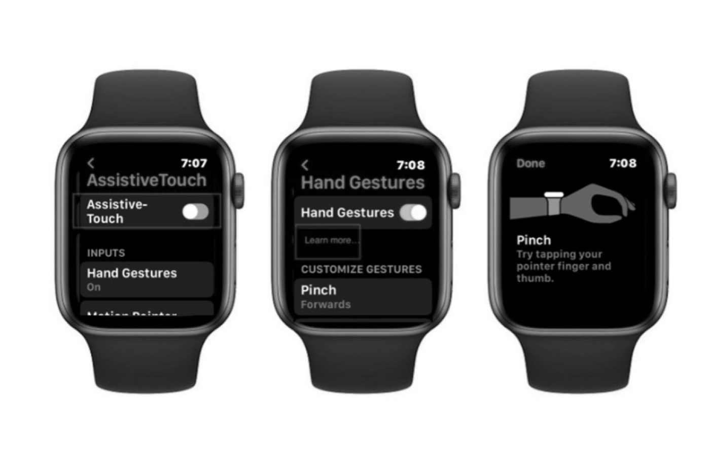 터치리스 인터페이스의 강화